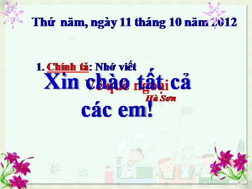 Tuần 16. Nhớ-viết: Về quê ngoại