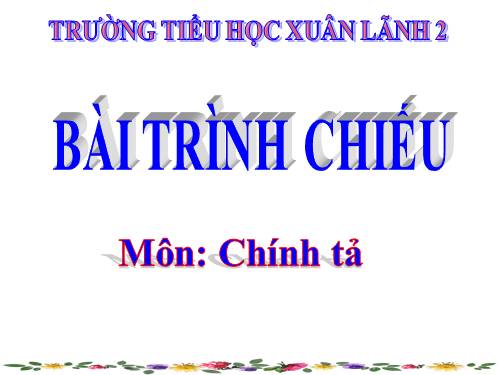 Tuần 14. Nghe-viết: Nhớ Việt Bắc