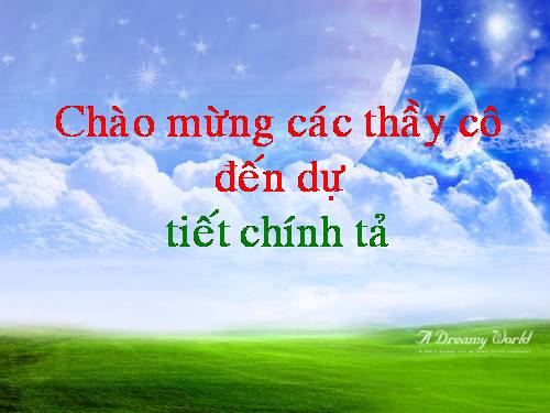 Tuần 10. Nghe-viết: Quê hương