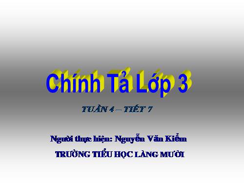 Tuần 4. Nghe-viết: Người mẹ