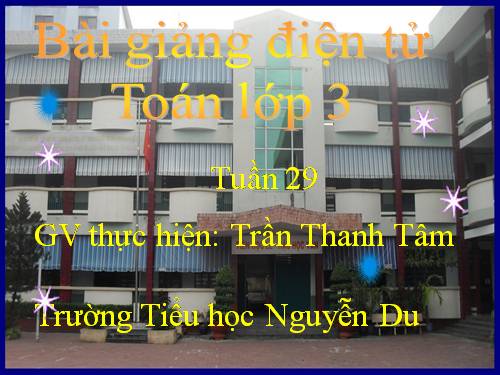 Tuần 29. Nghe-viết: Buổi học thể dục