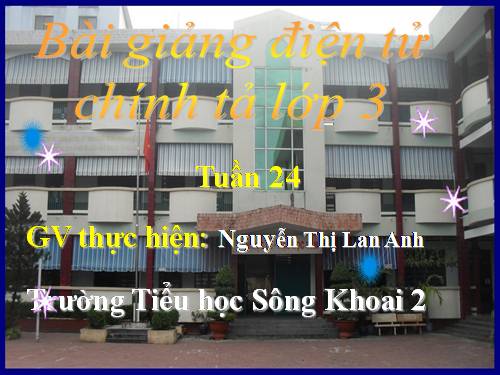 Tuần 24. Nghe-viết: Tiếng đàn