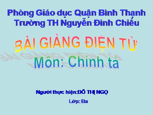 Tuần 12. Nghe-viết: Chiều trên sông Hương