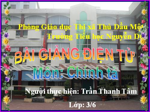 Tuần 8. Nghe-viết: Các em nhỏ và cụ già