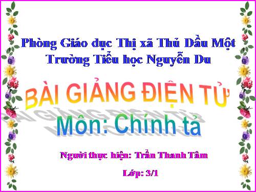 Tuần 7. Tập chép: Trận bóng dưới lòng đường