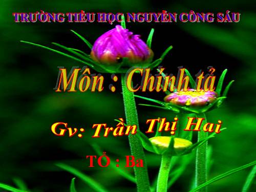 Tuần 33. Nghe-viết: Cóc kiện Trời