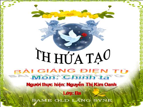 Tuần 12. Nghe-viết: Chiều trên sông Hương