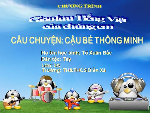 Tuần 1. Cậu bé thông minh