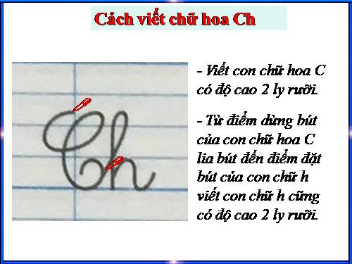 Tuần 5. Ôn chữ hoa: C (tiếp theo)