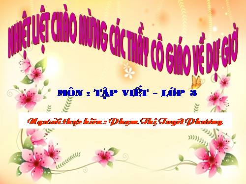 Tuần 11. Ôn chữ hoa: G (tiếp theo)