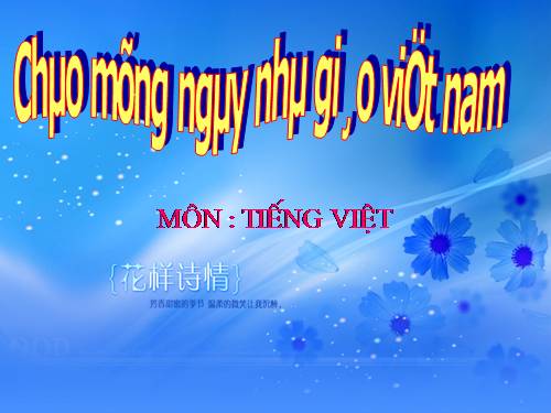 bài trình chiếu lop 3