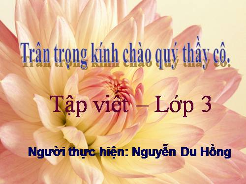 Tuần 15. Ôn chữ hoa: L