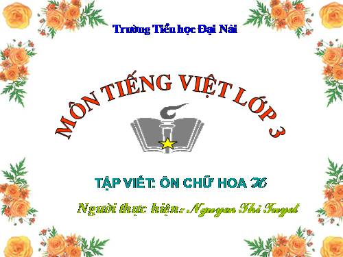 Tuần 12. Ôn chữ hoa: H