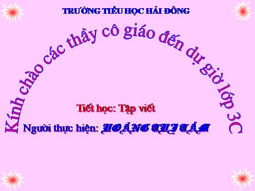 Tuần 15. Ôn chữ hoa: L