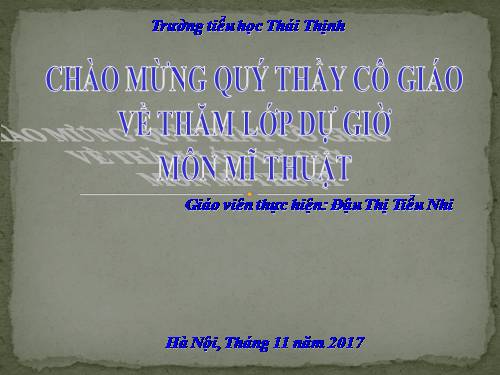 Mĩ thuật 3. Bài 12. Trang phục của em