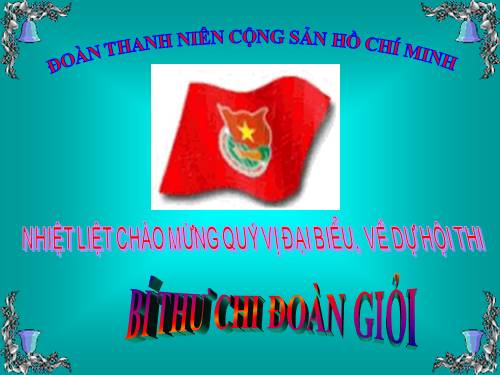 bí thư chi đoàn giỏi