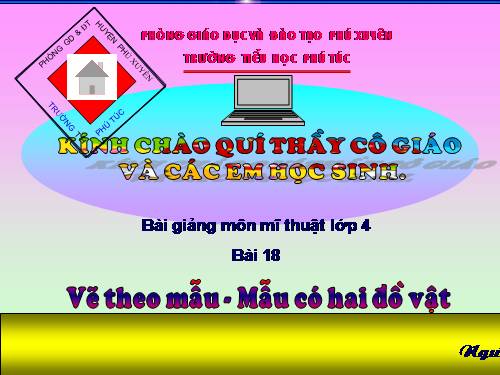 Bài 18. Vẽ lọ hoa