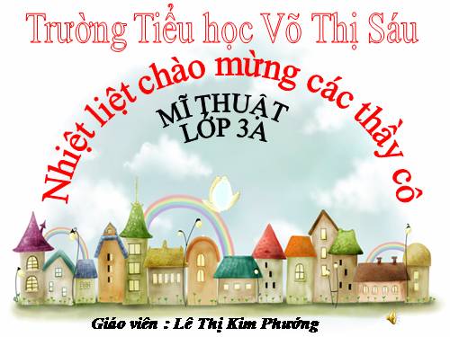 Bài 16. Vẽ màu vào hình có sẵn