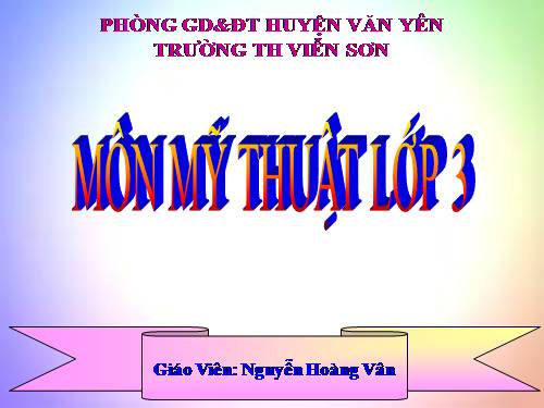 Bài 8. Vẽ chân dung