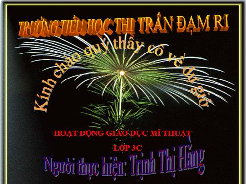 Bài 16. Vẽ màu vào hình có sẵn