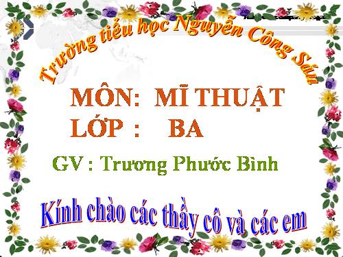 Bài 10. Xem tranh tĩnh vật