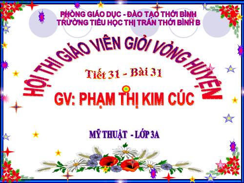 Bài 31. Đề tài các con vật