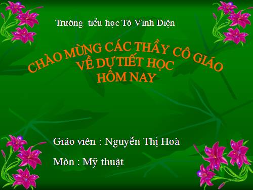 Bài 18. Vẽ lọ hoa