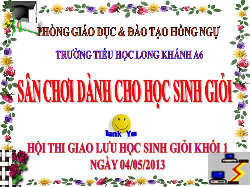 Đề thi giao lưu học sinh giỏi lớp 1