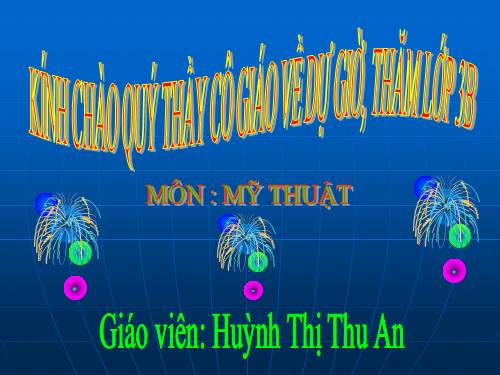 Bài 25. Vẽ tiếp hoạ tiết và vẽ màu vào hình chữ nhật