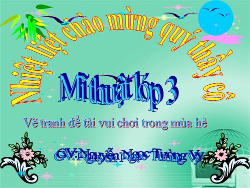 Bài 34. Đề tài mùa hè