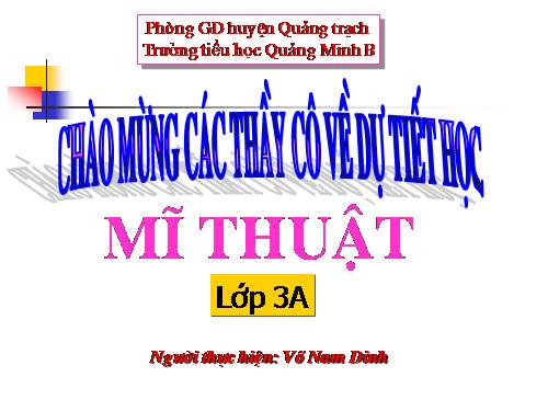 Bài 8. Vẽ chân dung