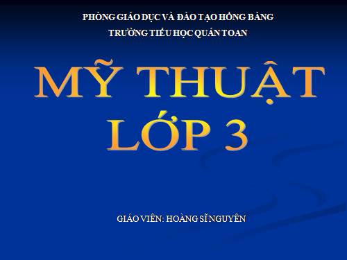 Bài 9. Vẽ màu vào hình có sẵn