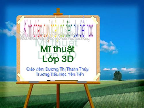 Bài 9. Vẽ màu vào hình có sẵn