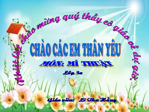 Bài 28. Vẽ màu vào hình có sẵn