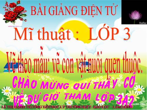 Bài 14. Vẽ con vật nuôi quen thuộc