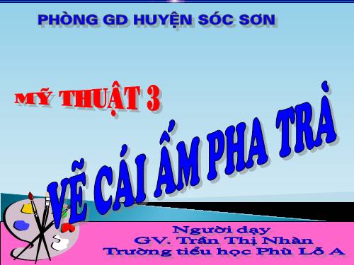 Bài 30. Cái ấm pha trà