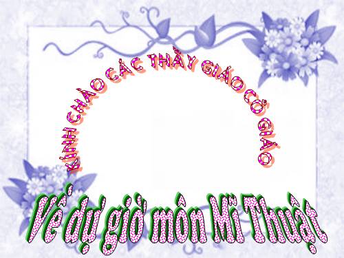 Bài 29. Tĩnh vật (lọ hoa và quả)