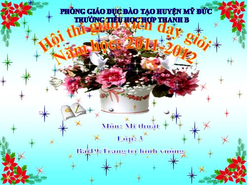 Bài 19. Trang trí hình vuông