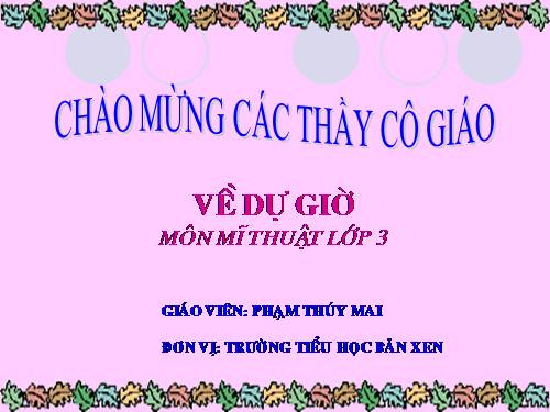 Bài 22. Vẽ màu và dòng chữ nét đều