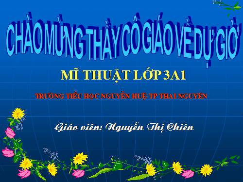 Bài 9. Vẽ màu vào hình có sẵn