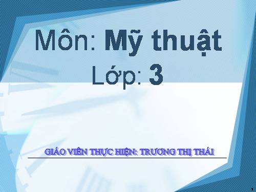 Bài 13. Trang trí cái bát