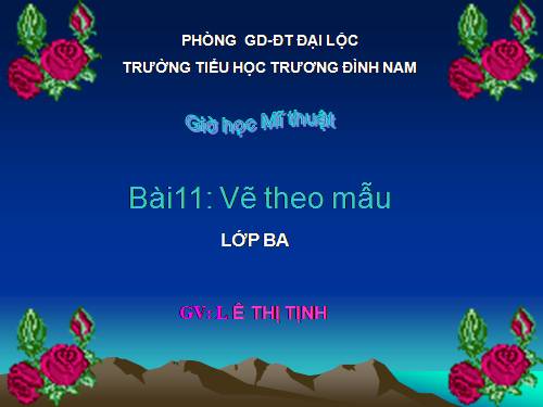 Bài 11. Vẽ cành lá