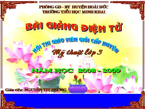 Bài 29. Tĩnh vật (lọ hoa và quả)