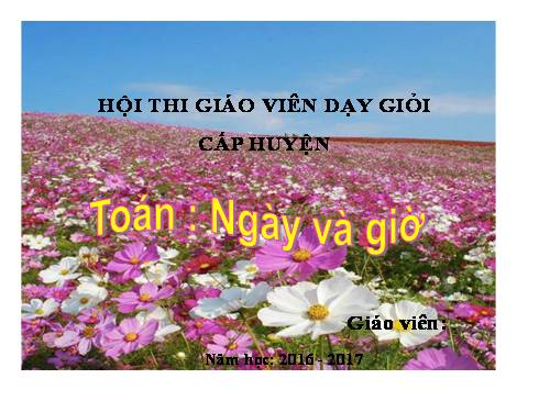 TOÁN LỚP 2 TUẦN 16