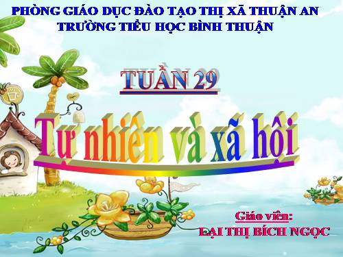 Bài 29. Một số loài vật sống dưới nước