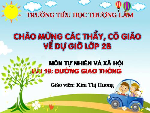 Bài 19. Đường giao thông
