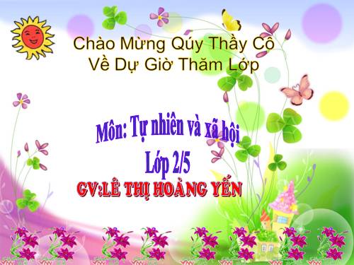 Bài 27. Loài vật sống ở đâu?