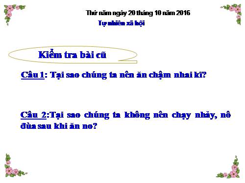 Bài 7. Ăn, uống đầy đủ