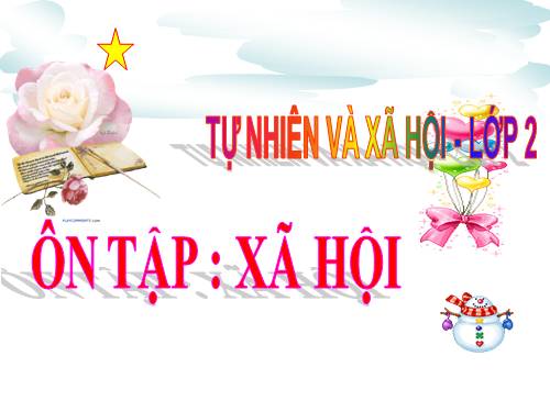 Bài 23. Ôn tập: Xã hội