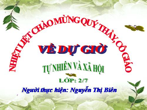 Bài 8. Ăn, uống sạch sẽ